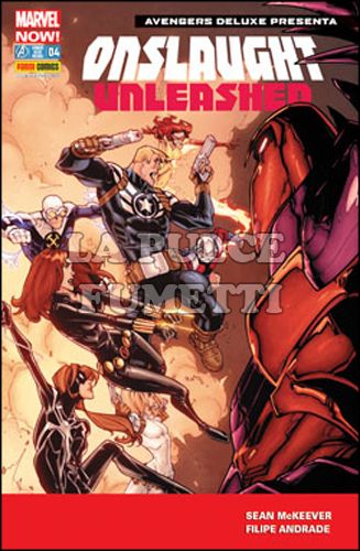 AVENGERS DELUXE PRESENTA #     4 - ONSLAUGHT SCATENATO!